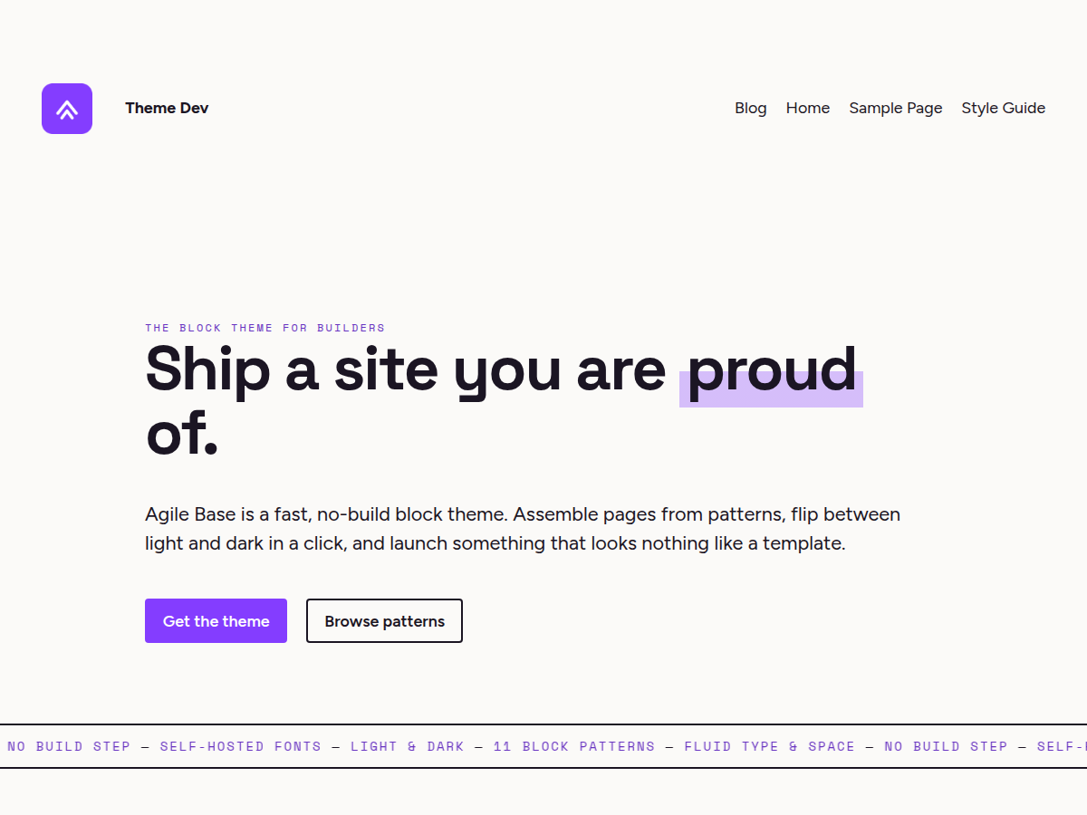 دانلود قالب های وردپرسی 7 Agile Base