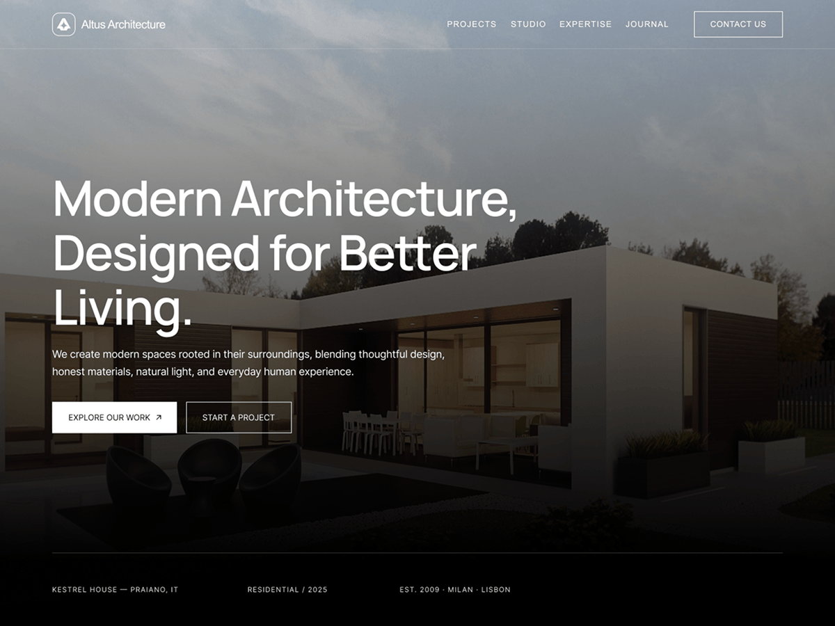دانلود قالب های وردپرسی 4 Altus Architecture