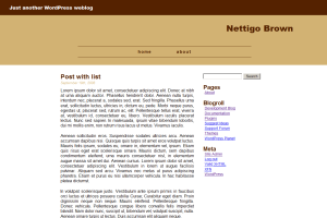 Nettigo Brown