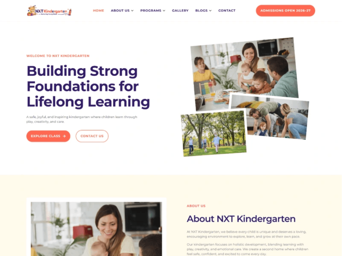 NXT Kindergarten